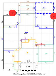 Termite inspection report for an Austin home